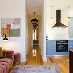 2 Beautiful Bdr Upscale Flat Embracing Tejo! Lisboa