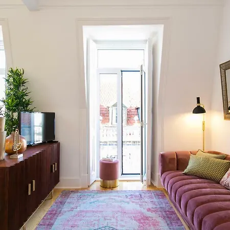 2 Beautiful Upscale Flat Embracing Tejo! Lejlighed Lisboa